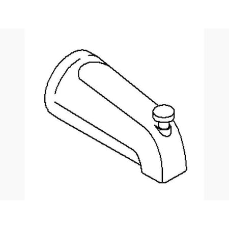 Kohler Spout, Ips Diverter Bath 85555-BN